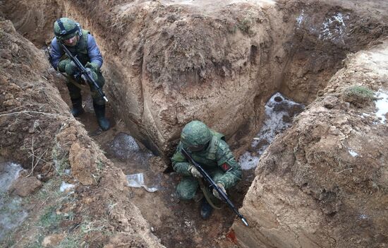 Russia Ukraine Military Operation Training
