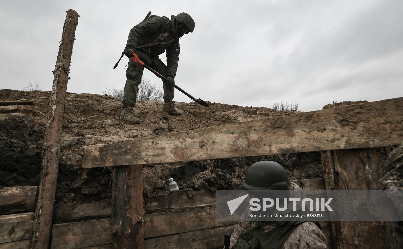 Russia Ukraine Military Operation Fortifications