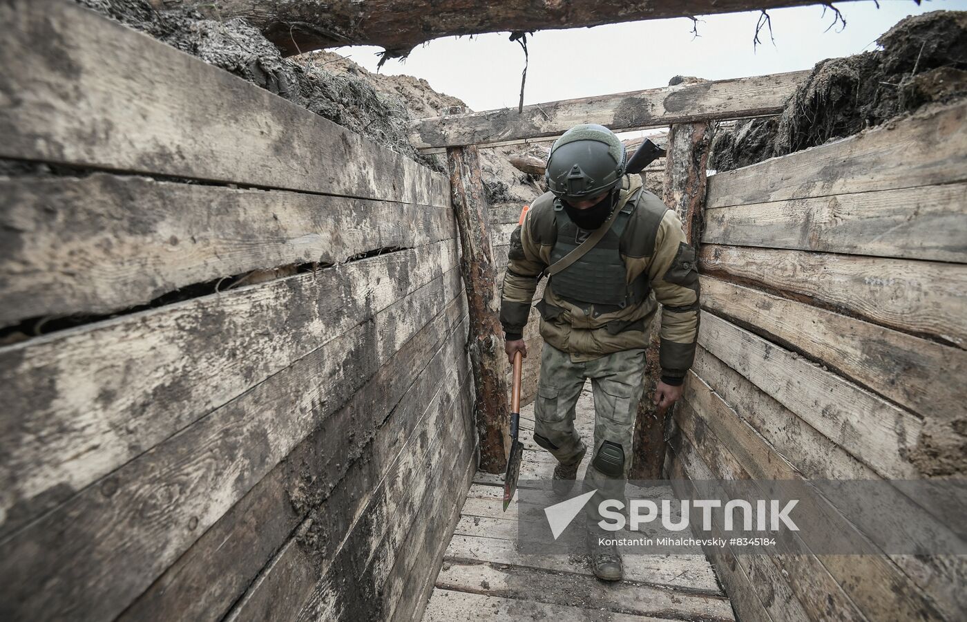 Russia Ukraine Military Operation Fortifications