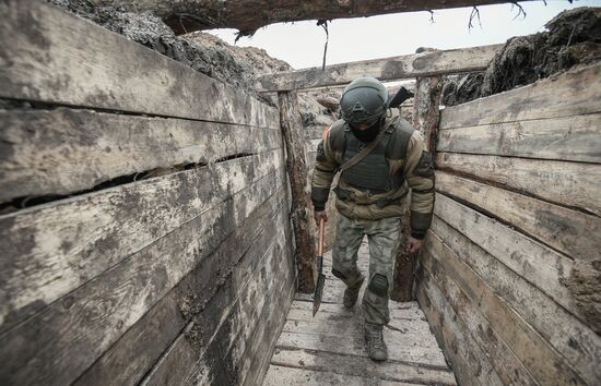 Russia Ukraine Military Operation Fortifications