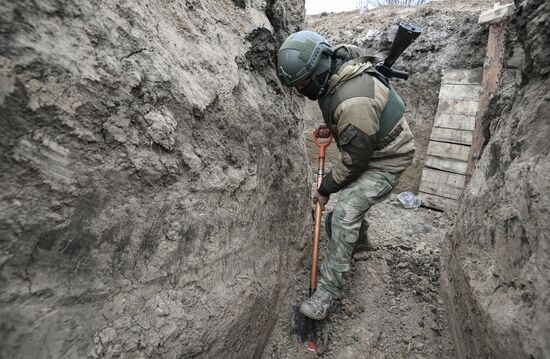 Russia Ukraine Military Operation Fortifications