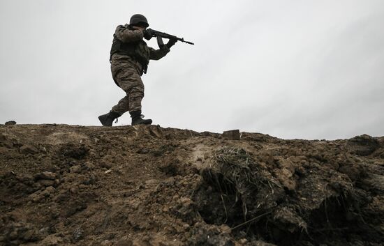 Russia Ukraine Military Operation Fortifications
