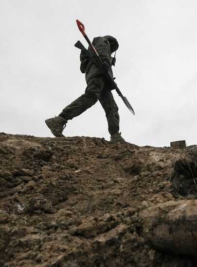 Russia Ukraine Military Operation Fortifications