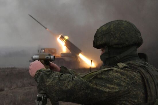 Russia Ukraine Military Operation Rocket Launchers