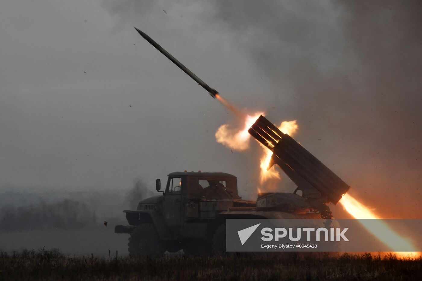 Russia Ukraine Military Operation Rocket Launchers