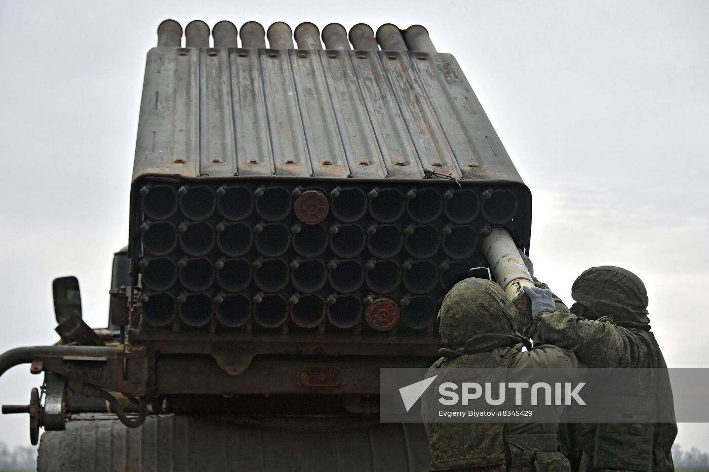 Russia Ukraine Military Operation Rocket Launchers