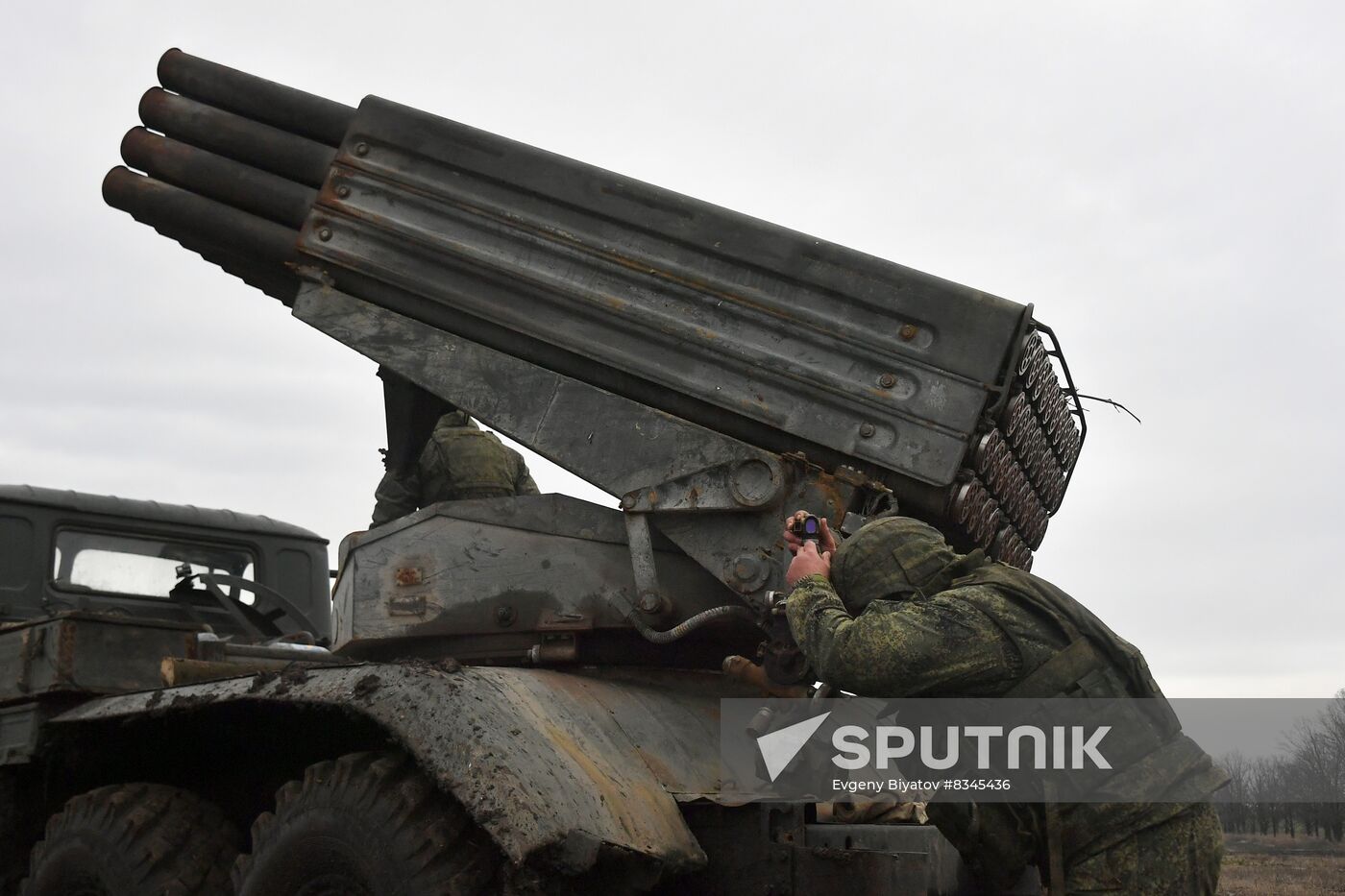 Russia Ukraine Military Operation Rocket Launchers