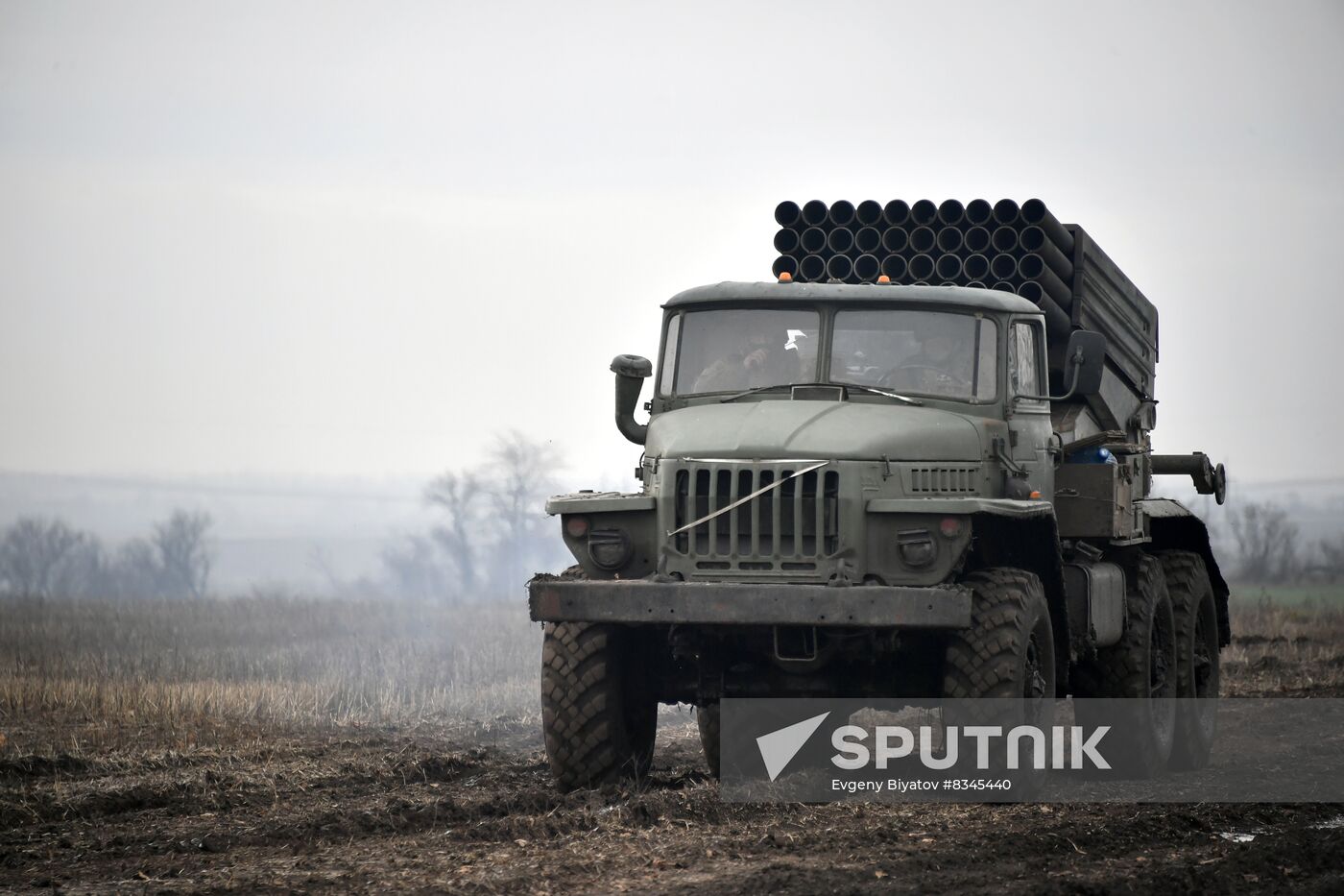 Russia Ukraine Military Operation Rocket Launchers