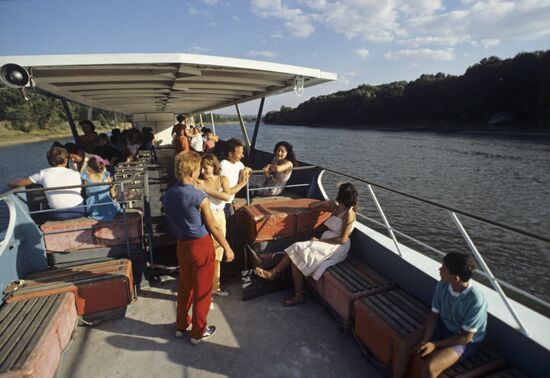 Sailing Dniester River