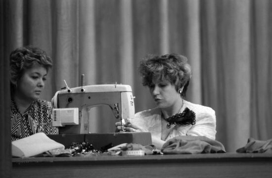 Lyubov Aksyonova's LubAks sewing firm and school