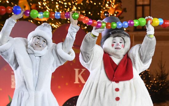 Russia New Year Season Fair