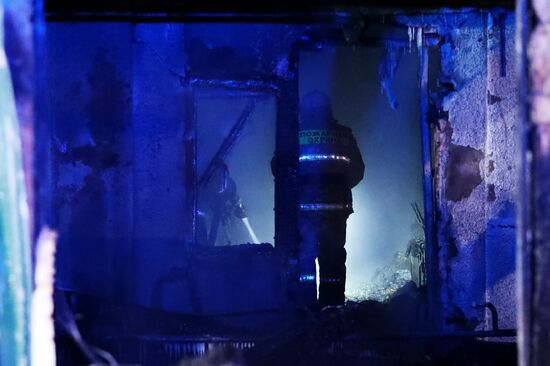 Russia Nursing Home Fire