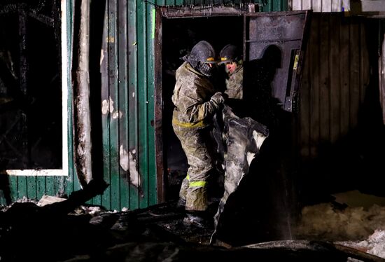 Russia Nursing Home Fire