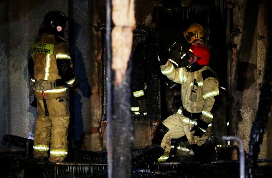 Russia Nursing Home Fire