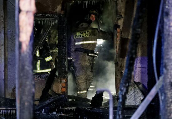 Russia Nursing Home Fire