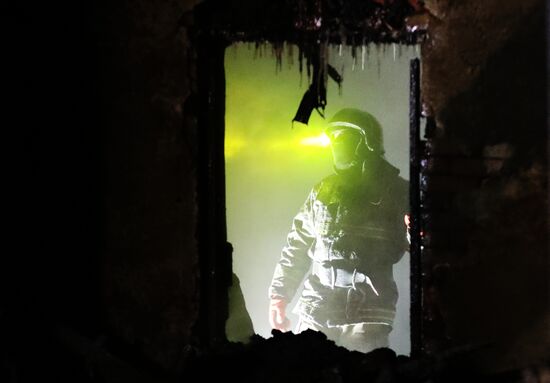 Russia Nursing Home Fire