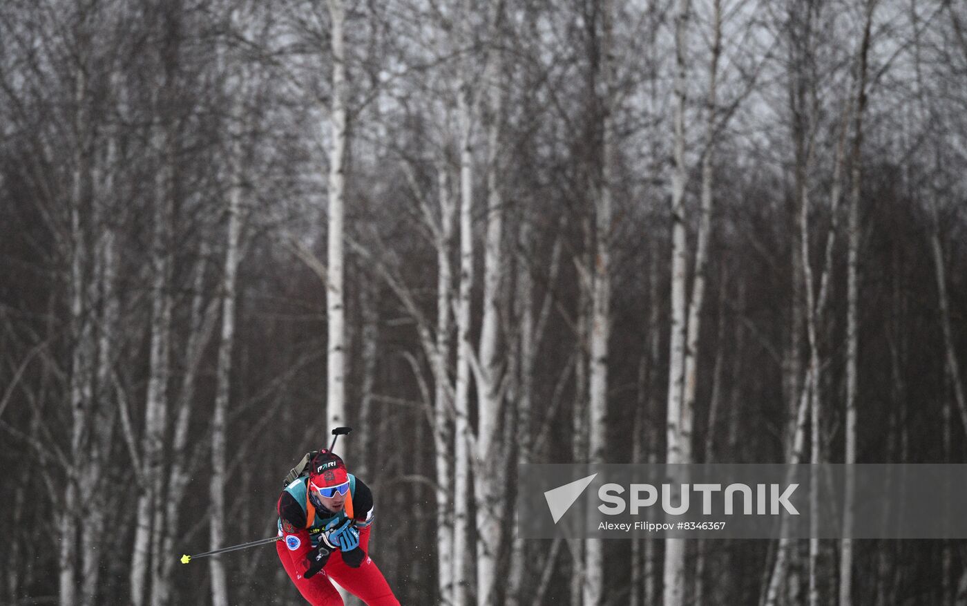 Russia Biathlon Commonwealth Cup Men