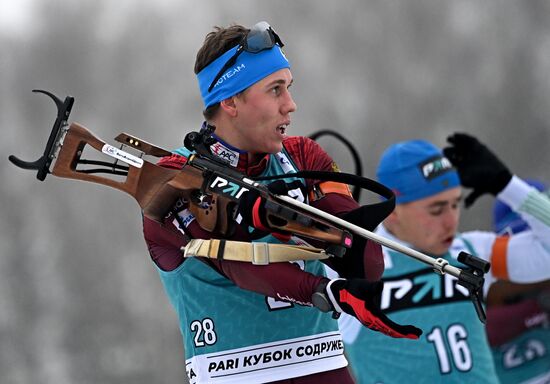 Russia Biathlon Commonwealth Cup Men