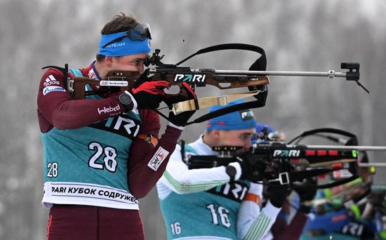 Russia Biathlon Commonwealth Cup Men