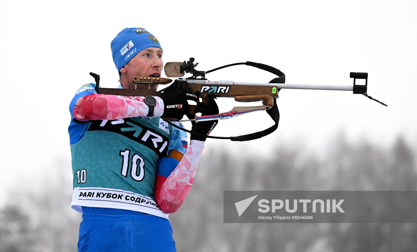 Russia Biathlon Commonwealth Cup Men