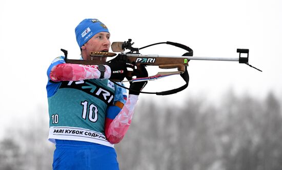 Russia Biathlon Commonwealth Cup Men