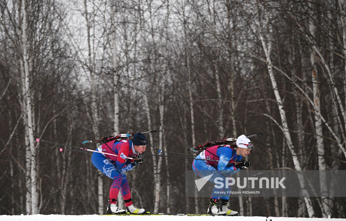 Russia Biathlon Commonwealth Cup Women