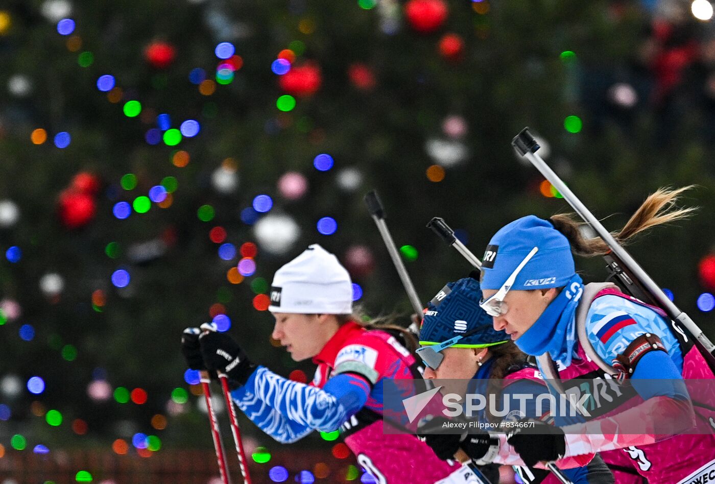 Russia Biathlon Commonwealth Cup Women