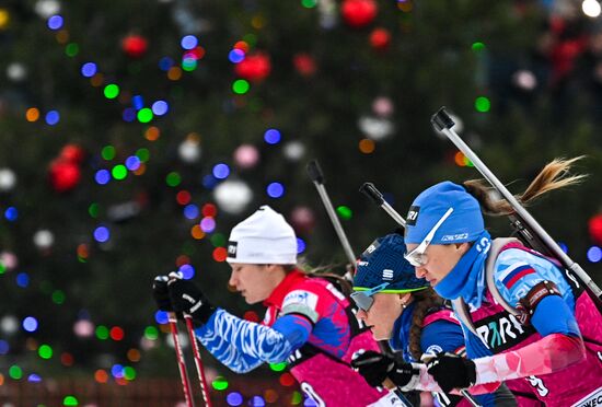 Russia Biathlon Commonwealth Cup Women
