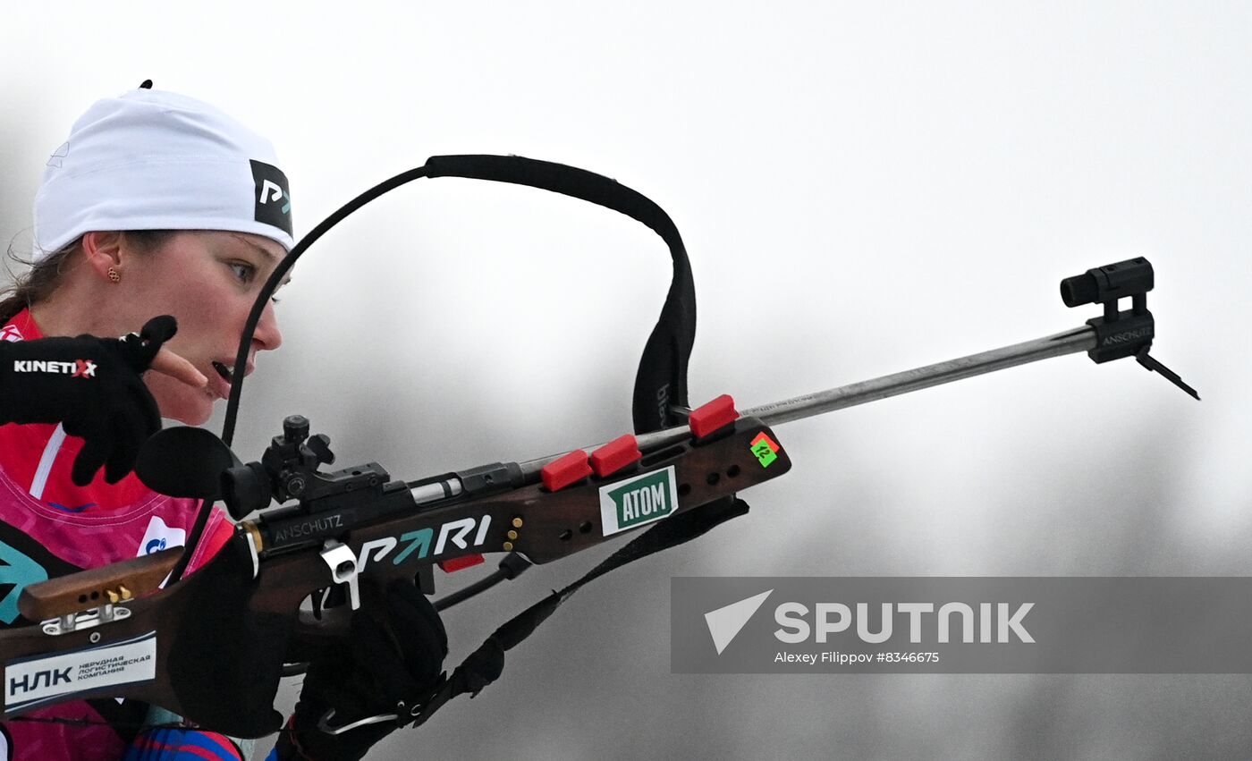 Russia Biathlon Commonwealth Cup Women