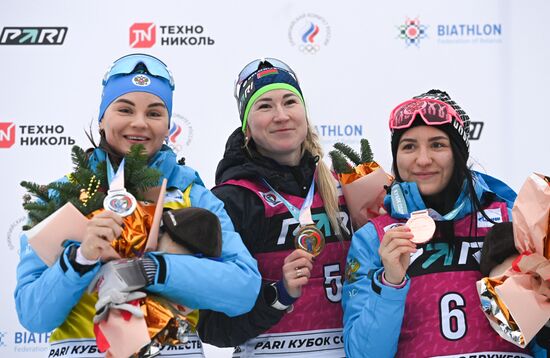 Russia Biathlon Commonwealth Cup Women