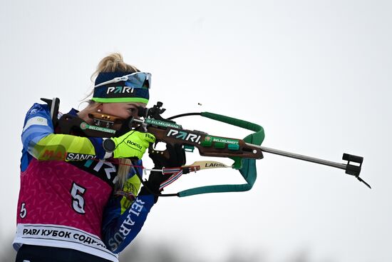 Russia Biathlon Commonwealth Cup Women