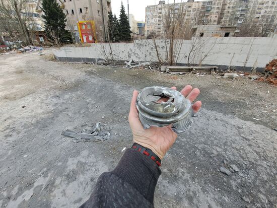 Russia Ukraine Military Operation Shelling