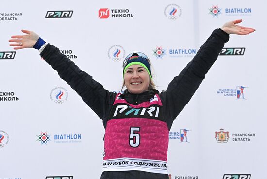 Russia Biathlon Commonwealth Cup Women