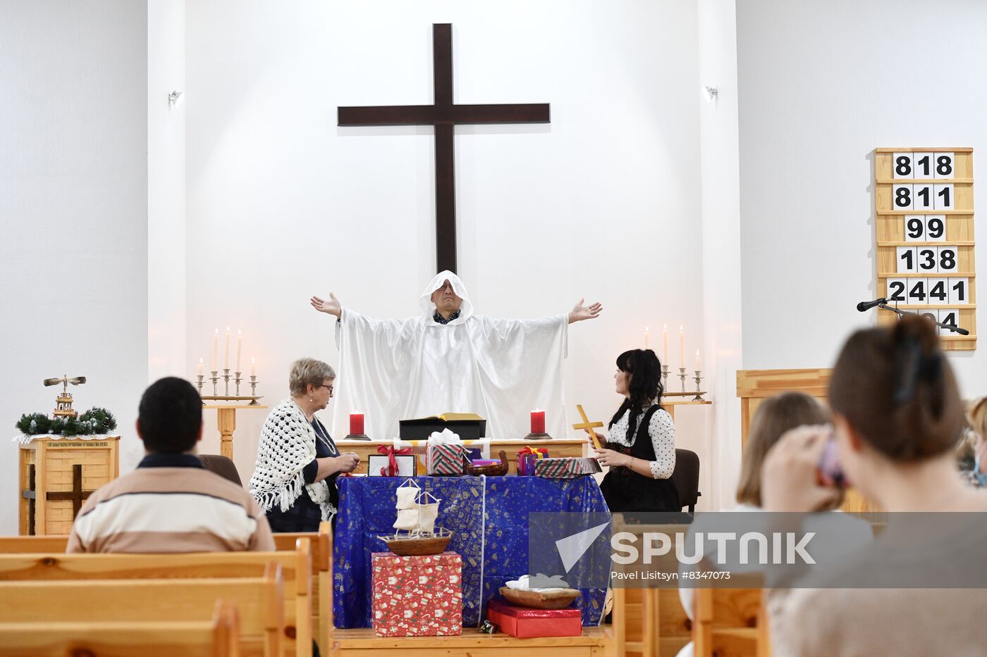 Russia Religion Lutheran Christmas