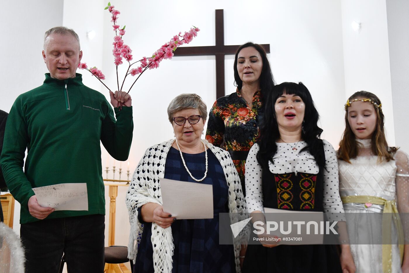 Russia Religion Lutheran Christmas