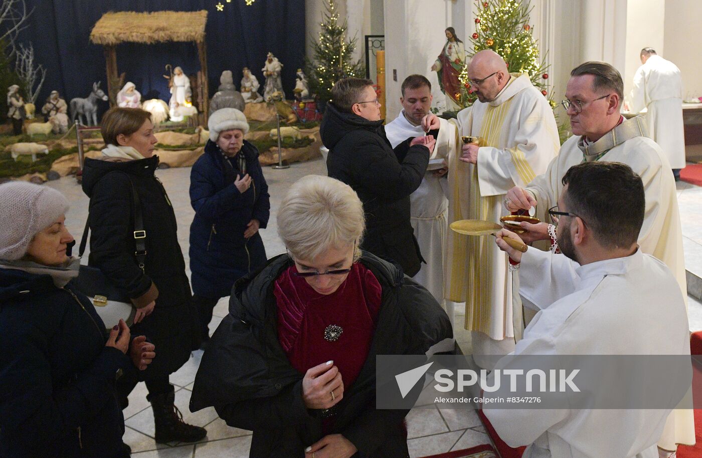 Russia Religion Catholic Christmas