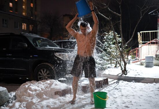 Russia Cold Training
