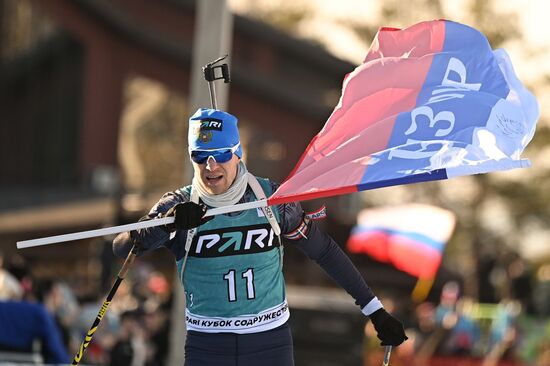 Russia Biathlon Commonwealth Cup Men