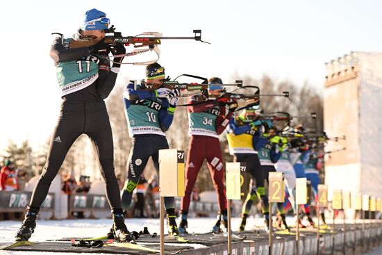 Russia Biathlon Commonwealth Cup Men