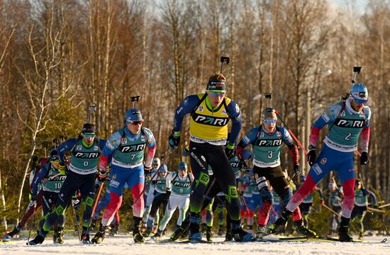 Russia Biathlon Commonwealth Cup Men