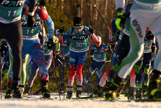 Russia Biathlon Commonwealth Cup Men