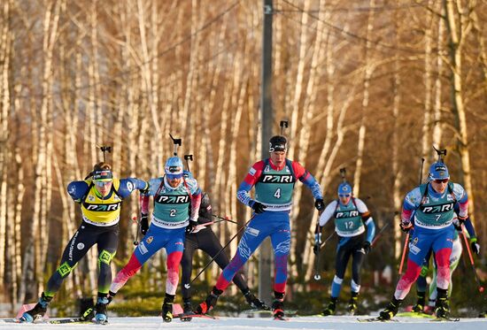 Russia Biathlon Commonwealth Cup Men