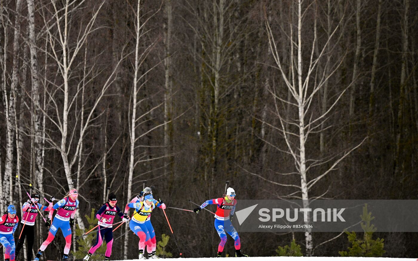 Russia Biathlon Commonwealth Cup Women