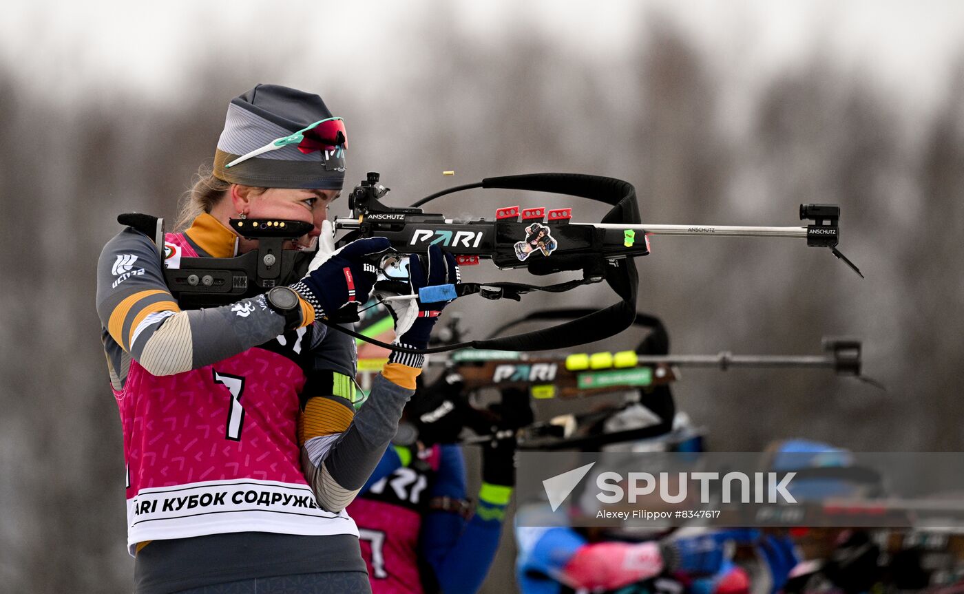 Russia Biathlon Commonwealth Cup Women