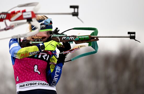 Russia Biathlon Commonwealth Cup Women