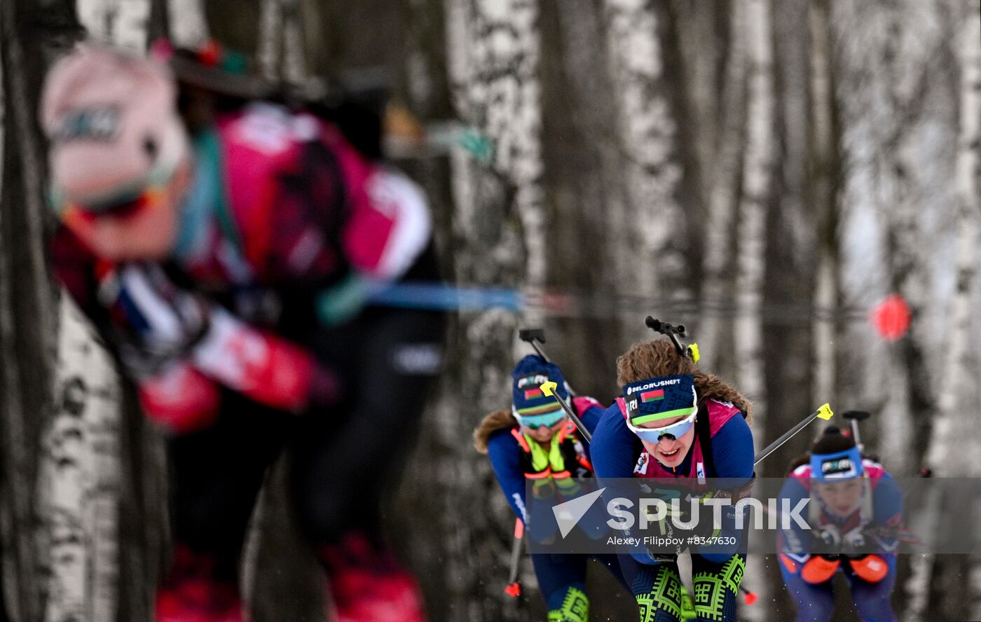 Russia Biathlon Commonwealth Cup Women