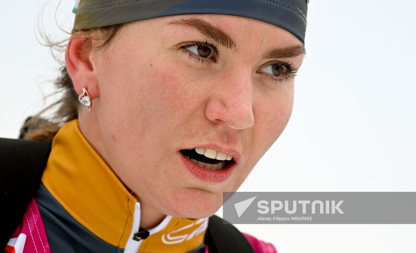 Russia Biathlon Commonwealth Cup Women