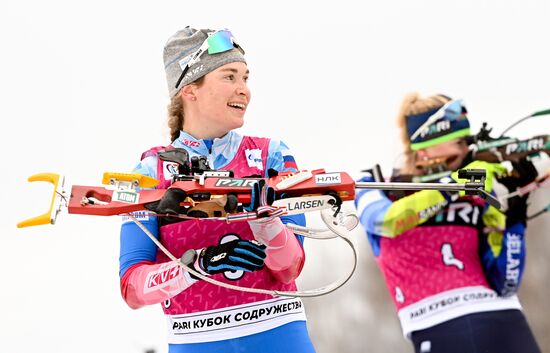 Russia Biathlon Commonwealth Cup Women