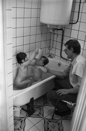 Kalinin family with many children from Moscow Region