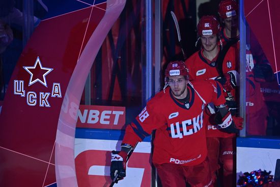 Russia Ice Hockey Kontinental League CSKA - Dynamo